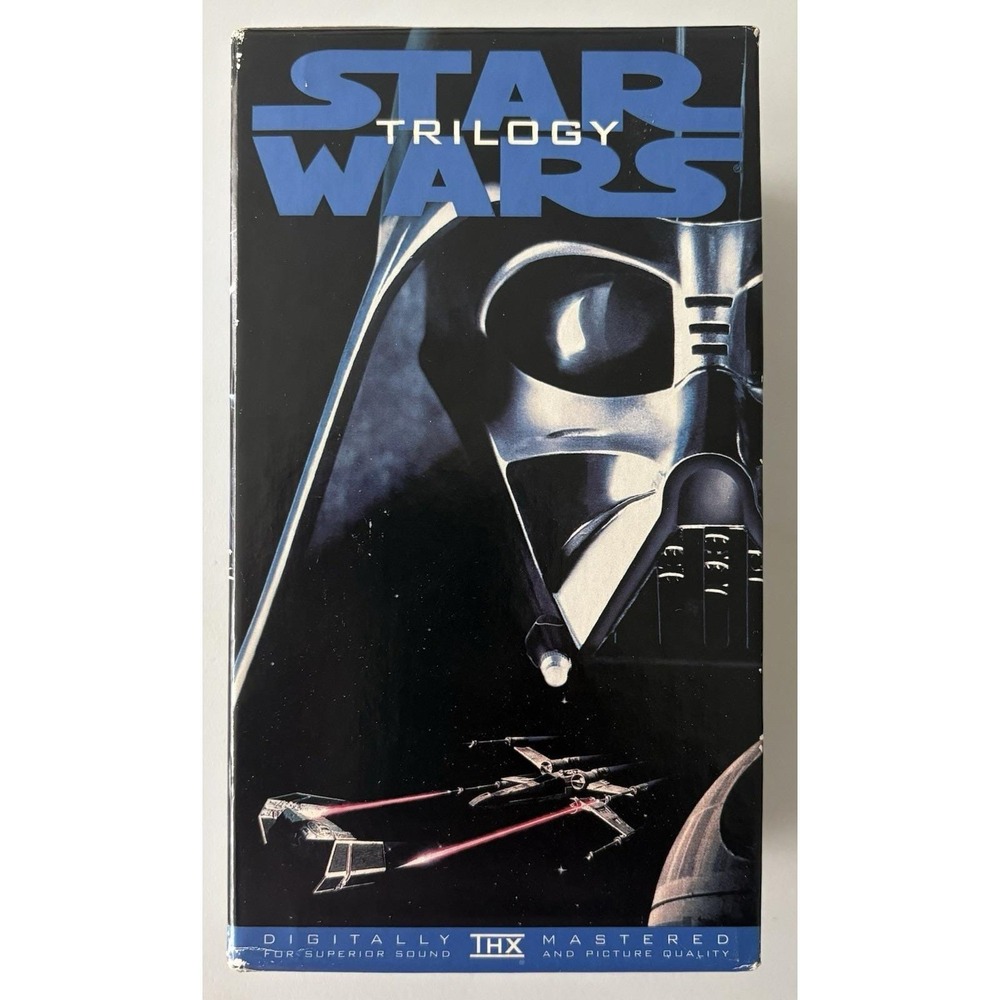 Star Wars Trilogy VHS Box 1995 THX Digitally Mastered Complete w/ All Inserts